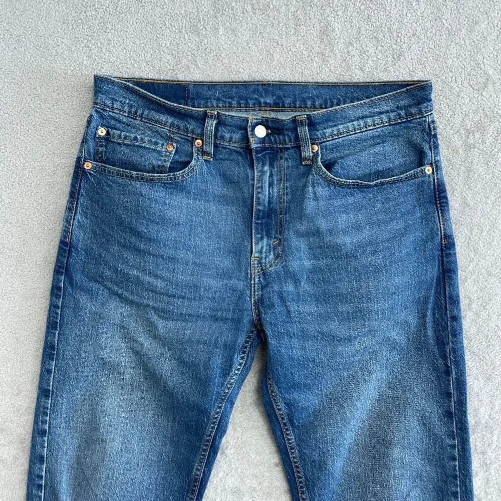 Levis 505 Straight Regular Fit Jeans Men's W34 L32